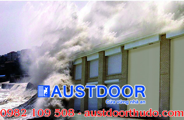 cửa cuốn austdoor chống bão